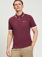 Ben Sherman Signature Pique Polo - Aubergine