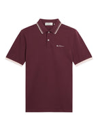 Ben Sherman Signature Pique Polo - Aubergine