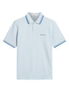 Ben Sherman Signature Pique Polo - Ice Blue