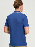 Ben Sherman Signature Pique Polo - Blue Ink