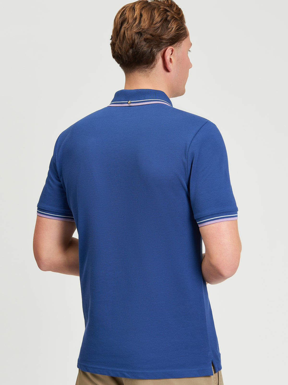 Ben Sherman Signature Pique Polo - Blue Ink