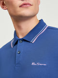 Ben Sherman Signature Pique Polo - Blue Ink