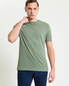Ben Sherman Embossed Signature Logo Tee - Pale Khaki