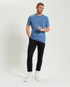 Ben Sherman Embossed Signature Logo Tee - Pale Blue