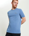 Ben Sherman Embossed Signature Logo Tee - Pale Blue