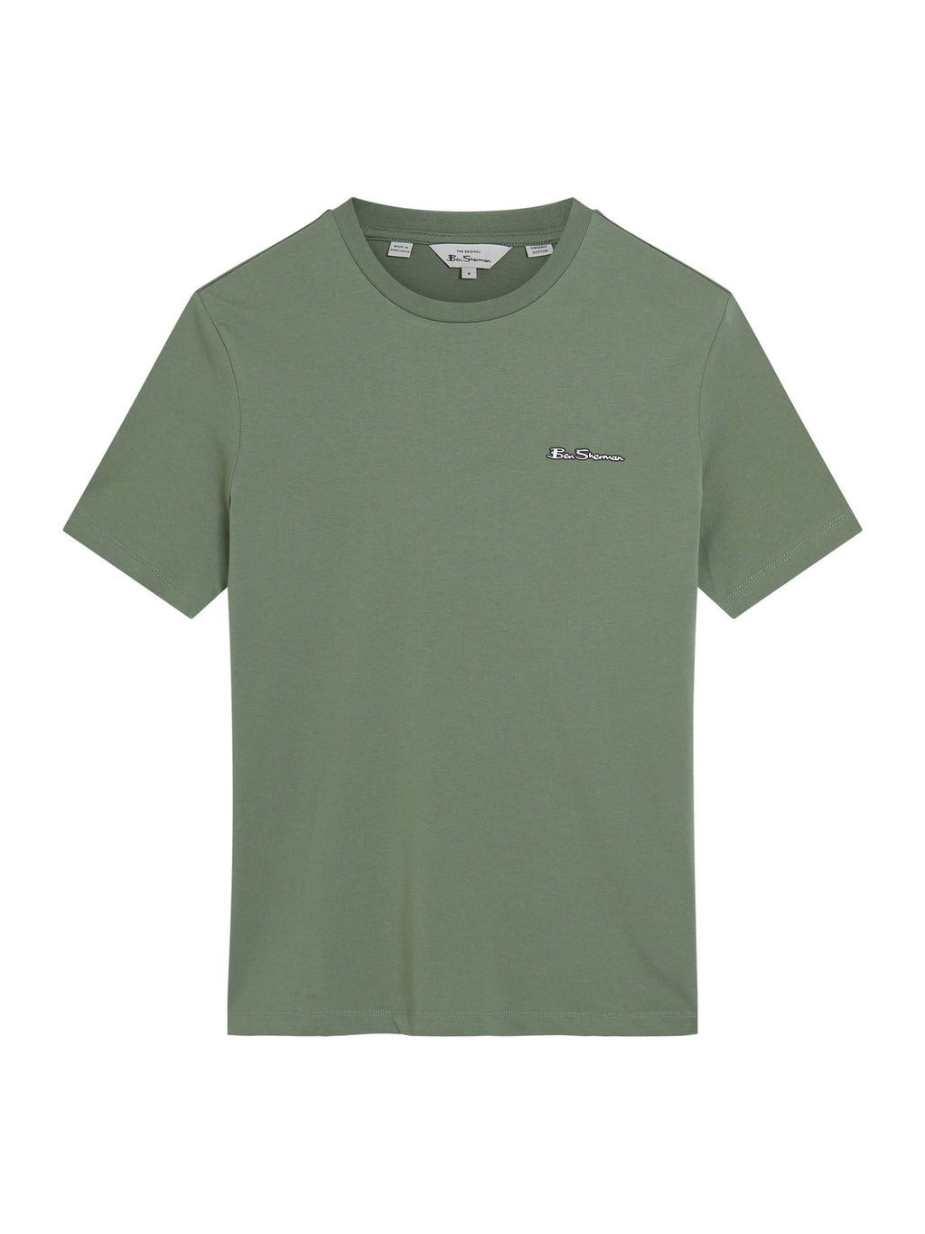Ben Sherman Embossed Signature Logo Tee - Pale Khaki