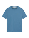 Ben Sherman Embossed Signature Logo Tee - Riverlea Blue