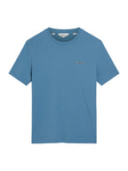 Ben Sherman Embossed Signature Logo Tee - Riverlea Blue