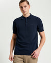 Ben Sherman Signature Knitted Polo - Dark Navy