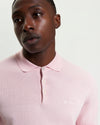 Ben Sherman Signature Knitted Polo - Blush Pink