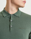 Ben Sherman Signature Knitted Polo - Olive