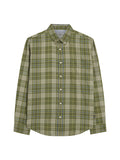 Ben Sherman Long Sleeve Shirt: Multi Check - Litchen Green