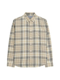 Ben Sherman Long Sleeve Shirt: Multi Check - Fog
