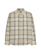 Ben Sherman Long Sleeve Shirt: Multi Check - Fog