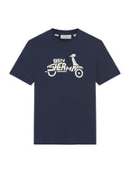 Ben Sherman Brand Scooter Tee - Dark Navy