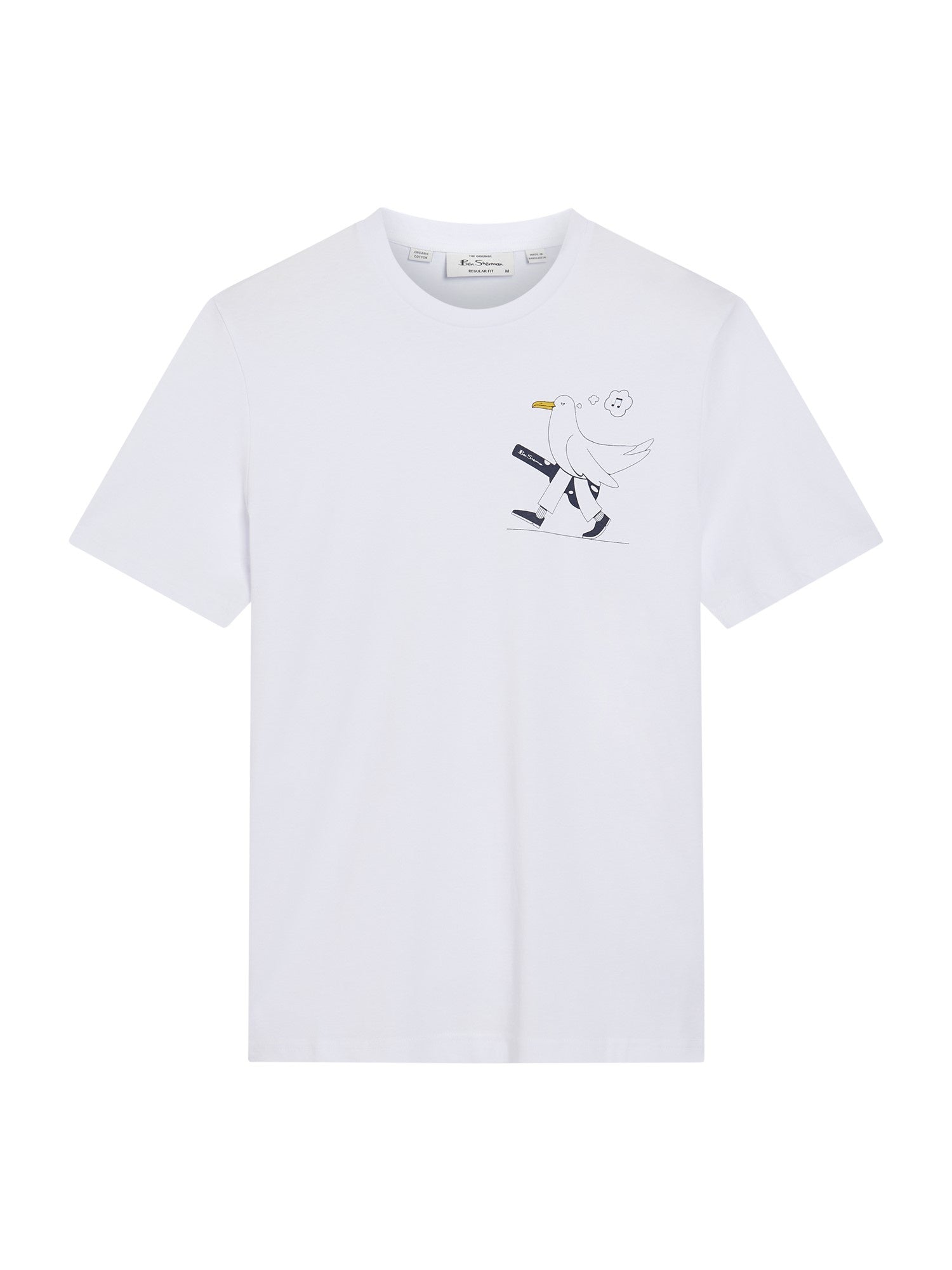 Ben Sherman Busker Tee - White