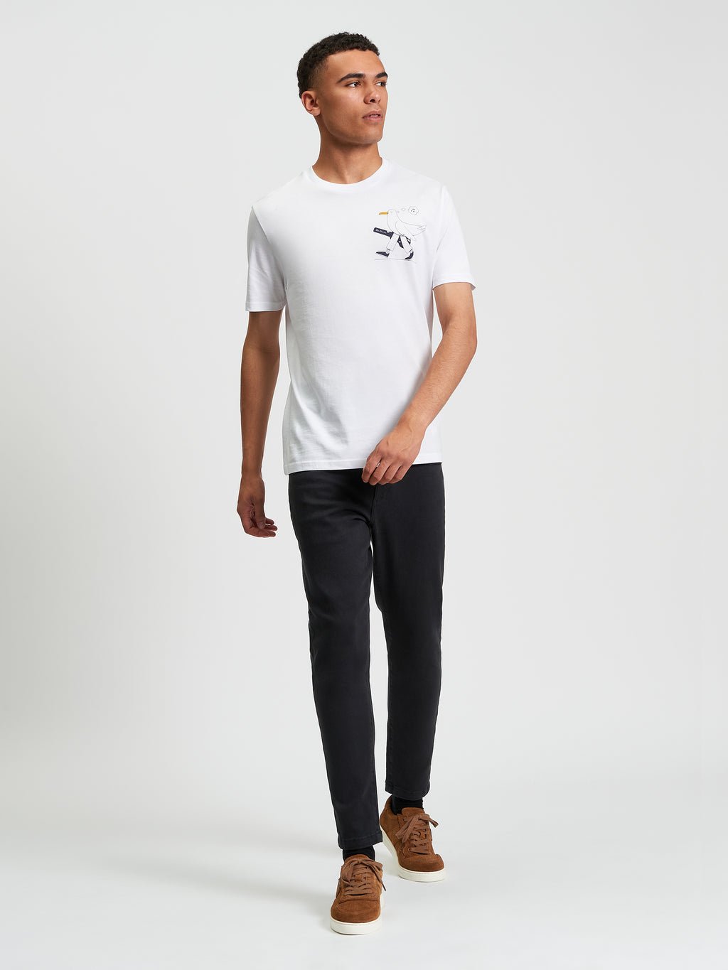 Ben Sherman Busker Tee - White