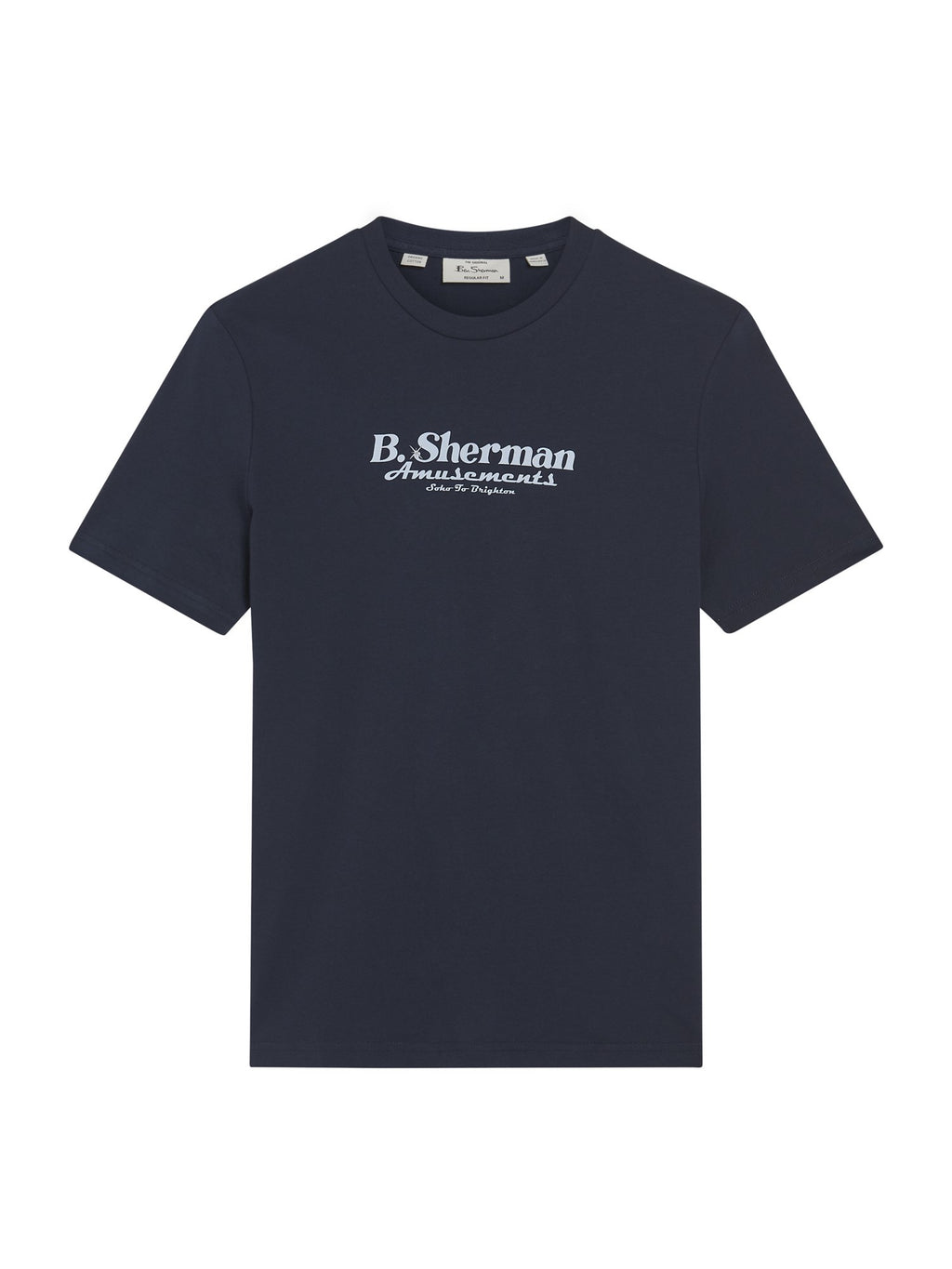 Ben Sherman  Pinball Tour Tee - Dark Navy