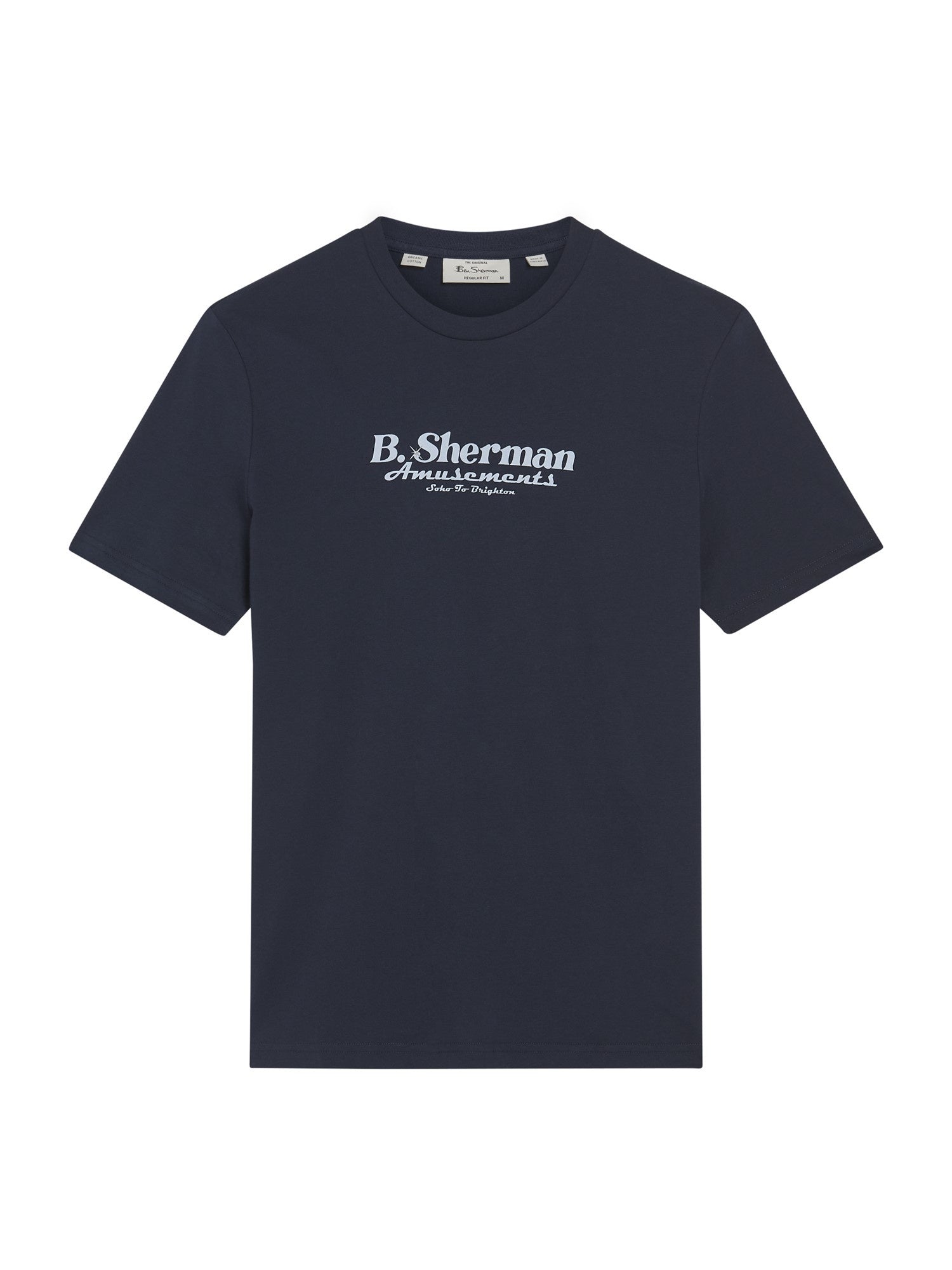 Ben Sherman  Pinball Tour Tee - Dark Navy