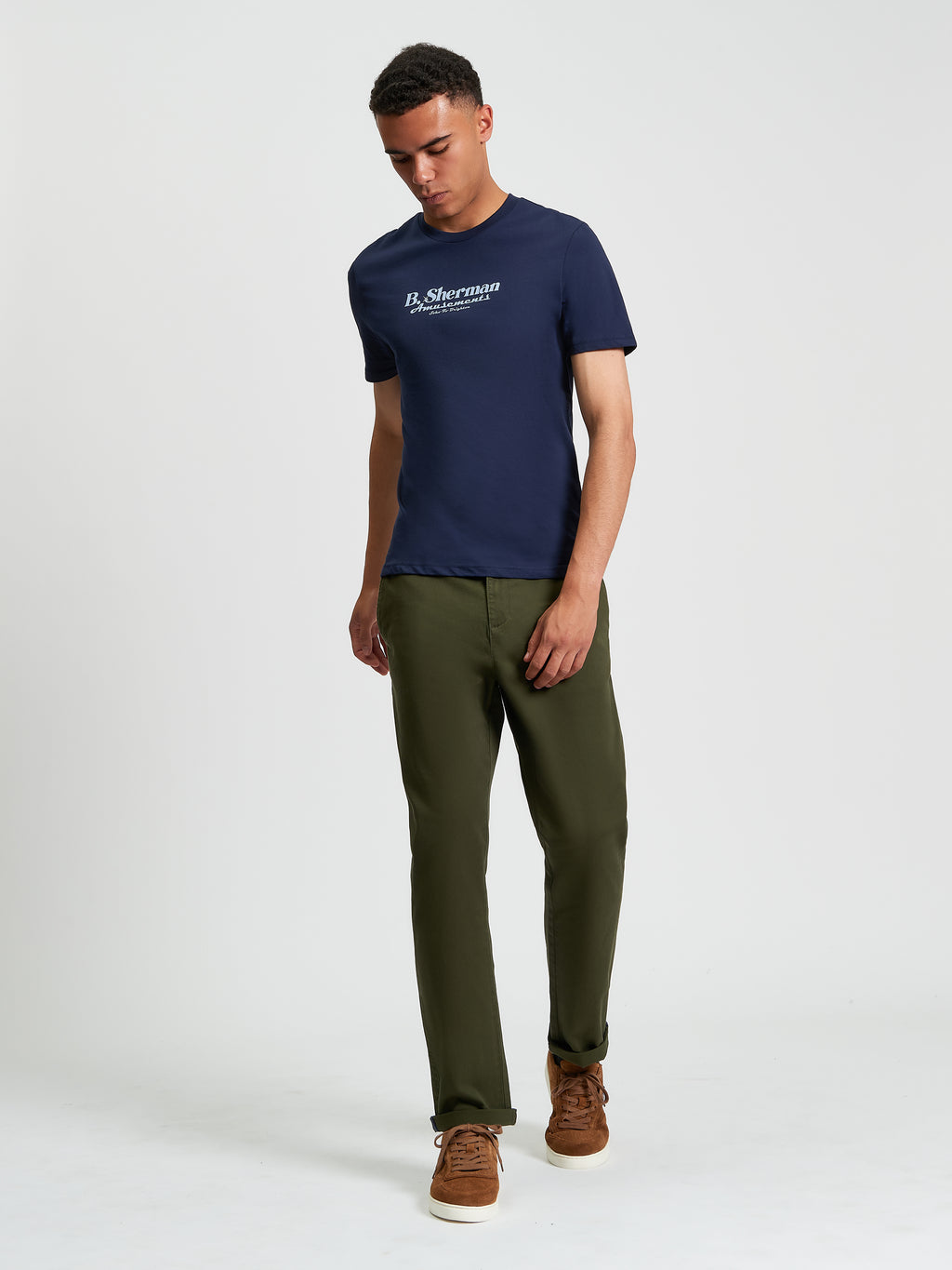 Ben Sherman  Pinball Tour Tee - Dark Navy