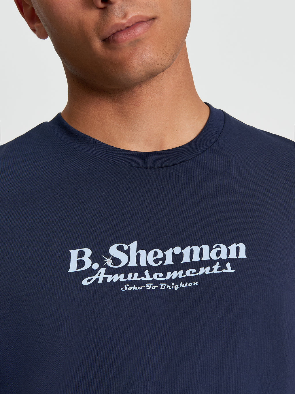 Ben Sherman  Pinball Tour Tee - Dark Navy