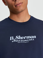 Ben Sherman  Pinball Tour Tee - Dark Navy