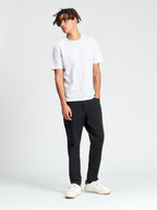 Ben Sherman Jaquard Pattern Tee - White