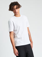Ben Sherman Jaquard Pattern Tee - White