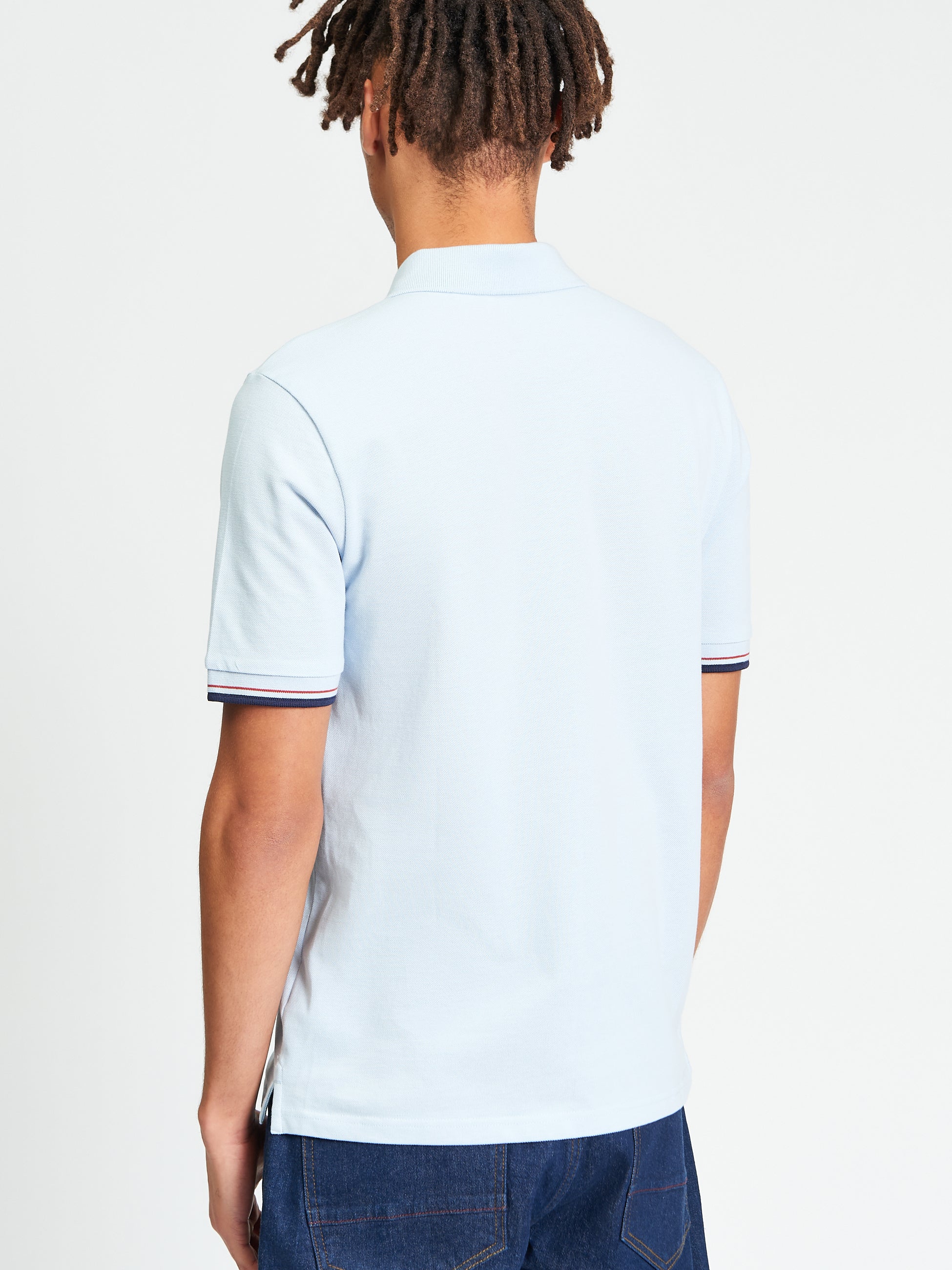 Ben Sherman Planket Interest polo - Powder Blue