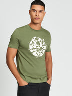 Ben Sherman Seagul Target Tee - Loden
