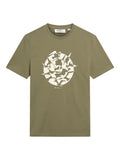 Ben Sherman Seagul Target Tee - Loden