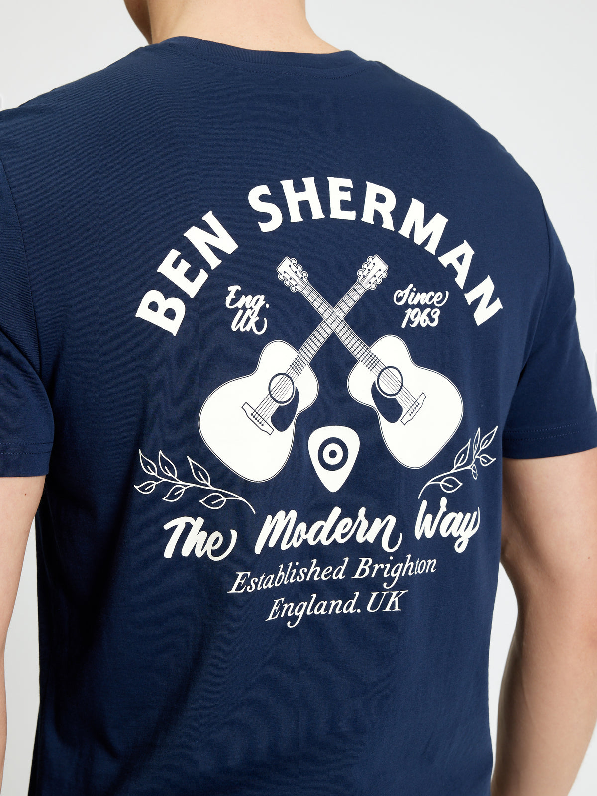 Ben Sherman Acoustic Tee - Dark Navy
