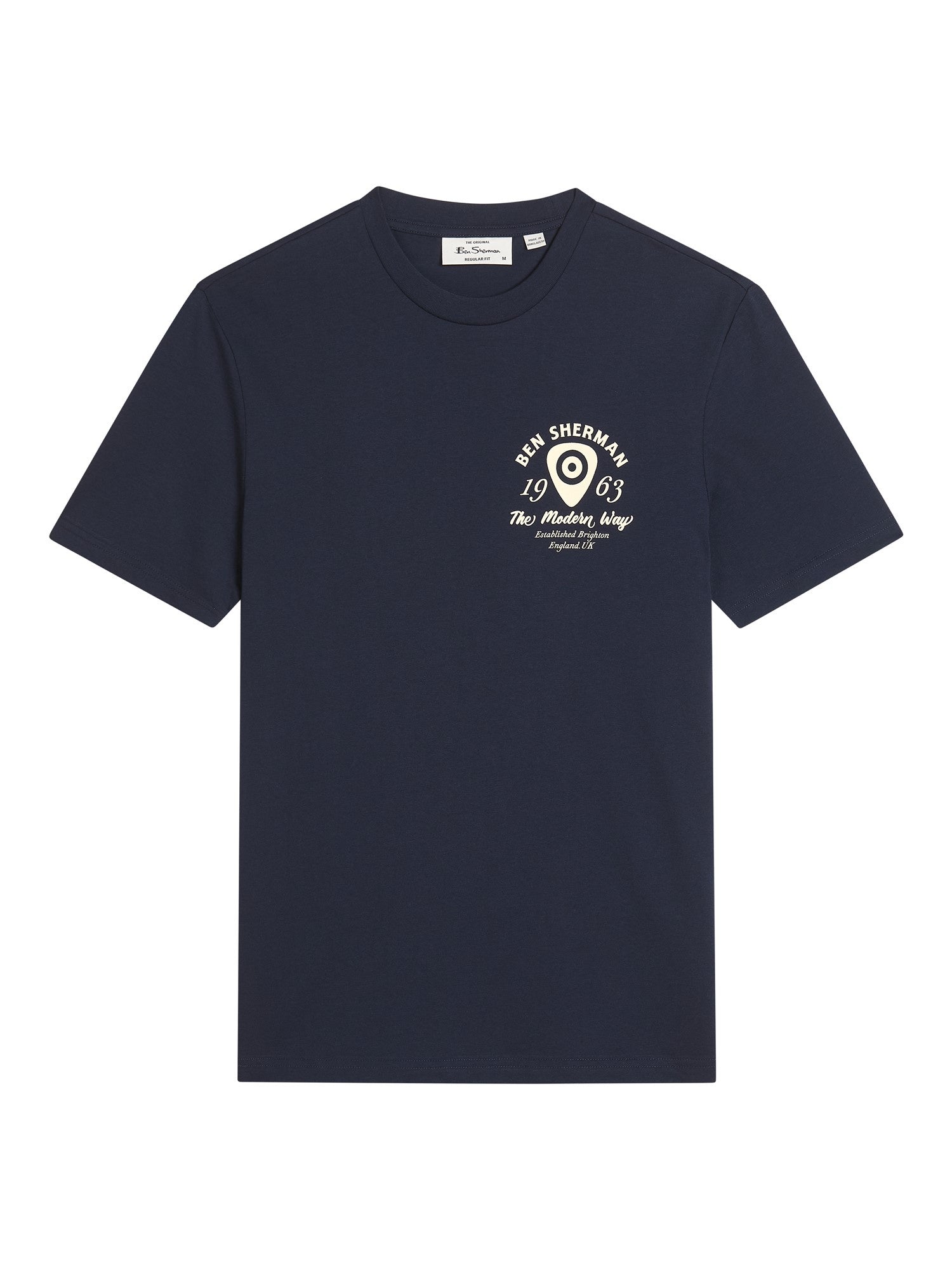 Ben Sherman Acoustic Tee - Dark Navy