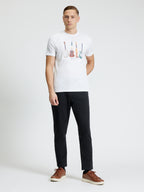 Ben Sherman Jumble Guitars Tee - White