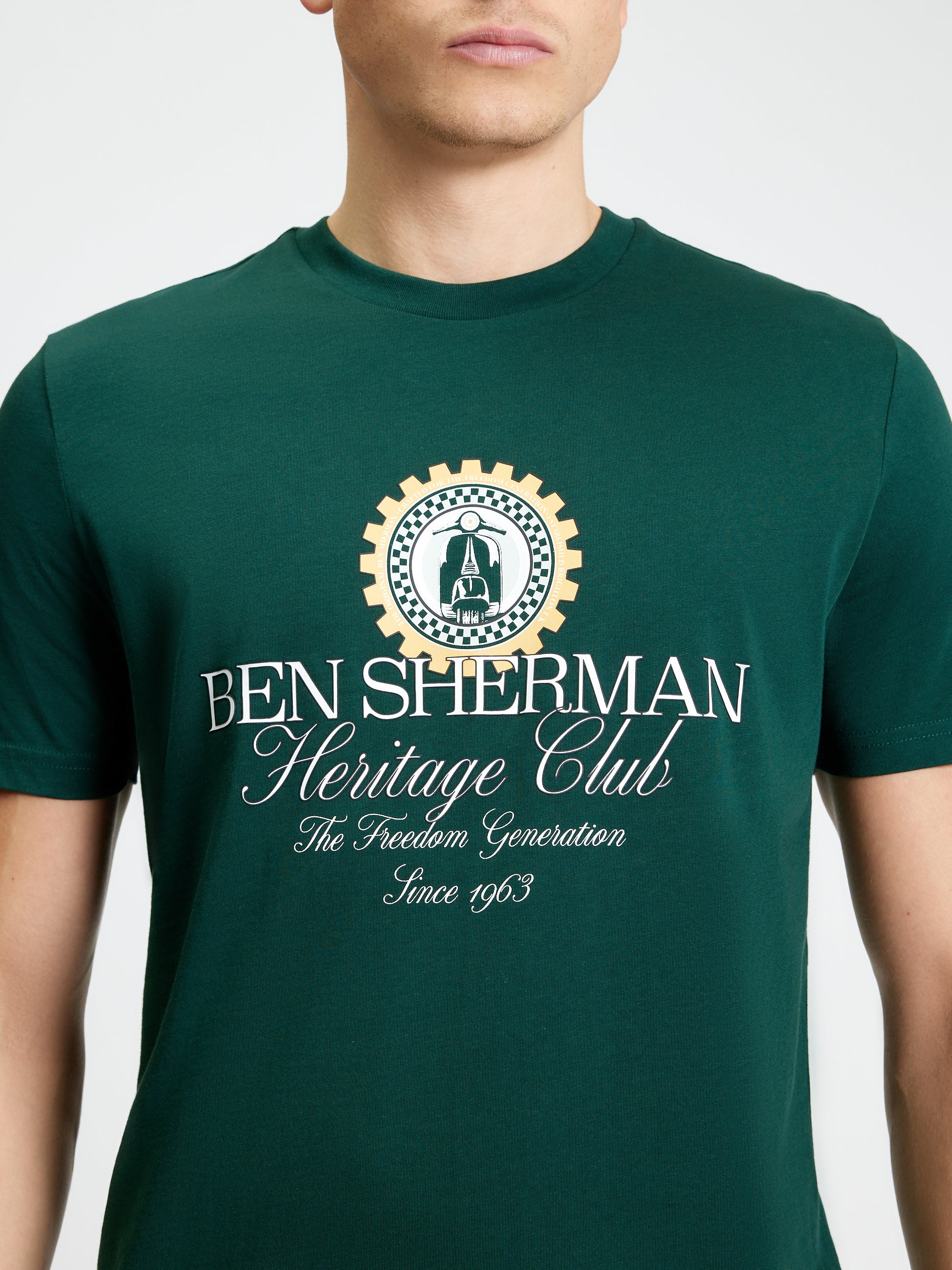 Ben Sherman Heritage Club Tee - Forest