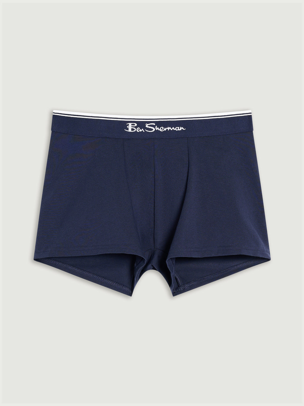 Ben Sherman 3 Pack Trunks - Mod Stripe - Blue