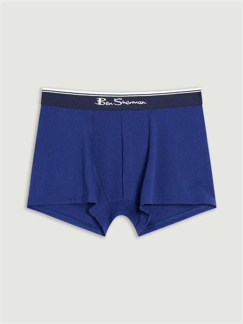 Ben Sherman 3 Pack Trunks - Mod Stripe - Blue