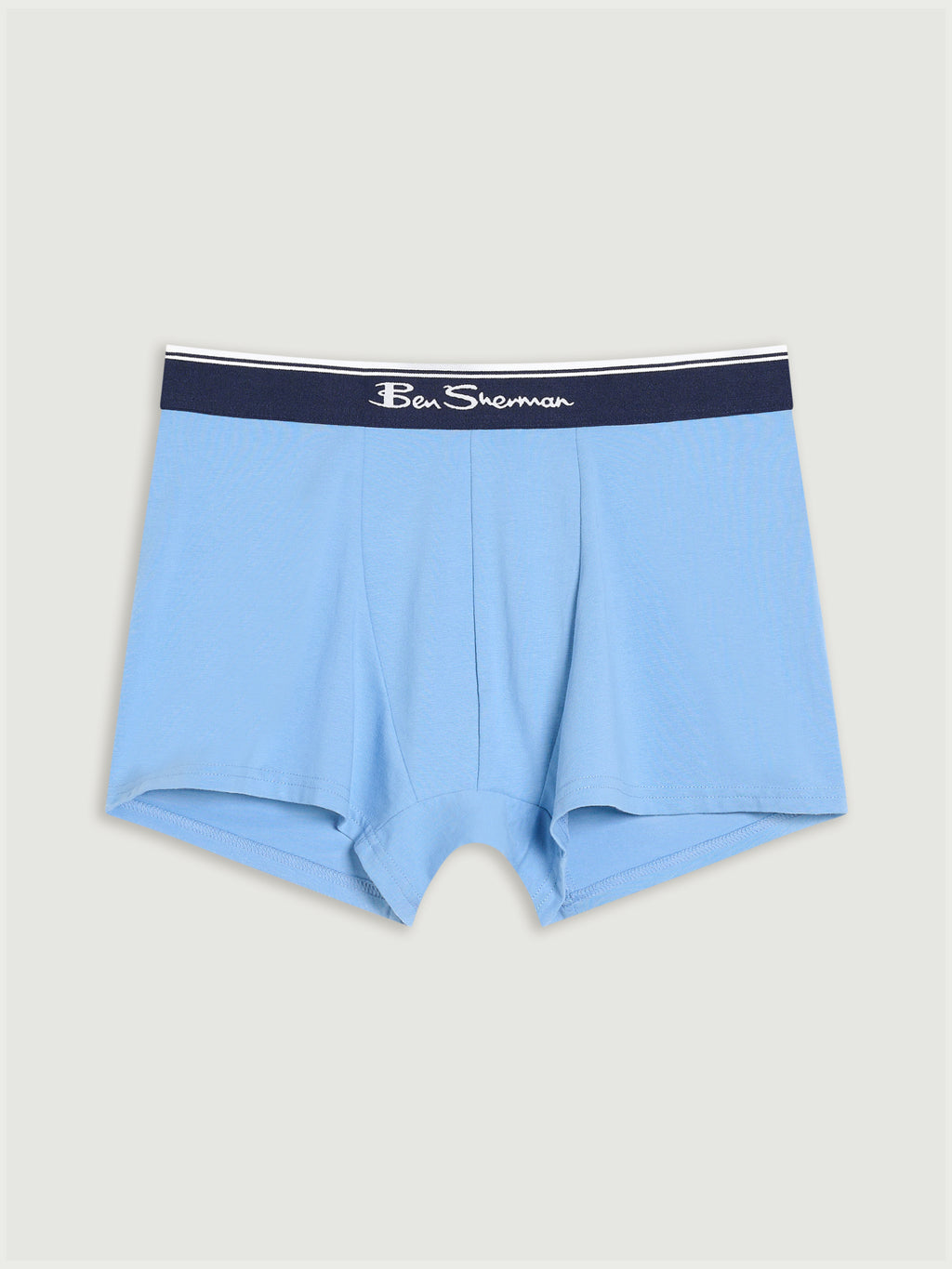 Ben Sherman 3 Pack Trunks - Mod Stripe - Blue