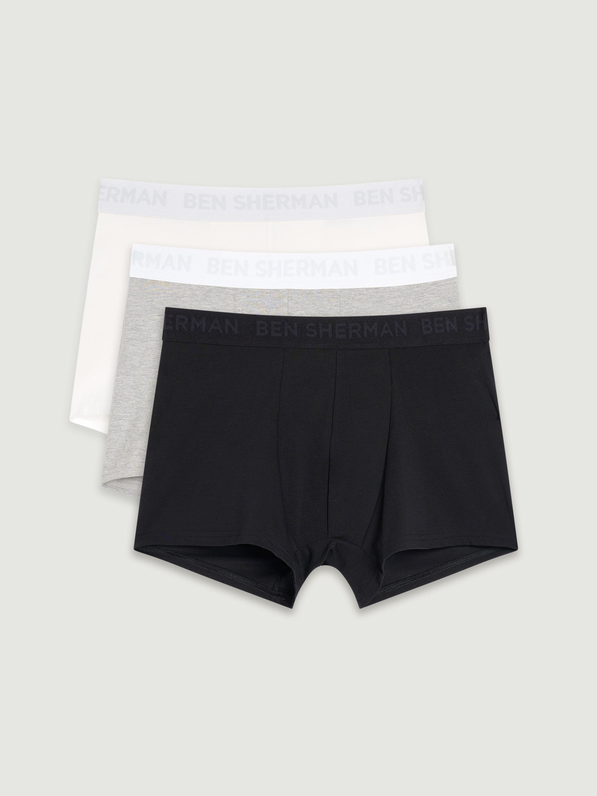 Ben Sherman 3 Pack Trunks - Jacquard - Multi