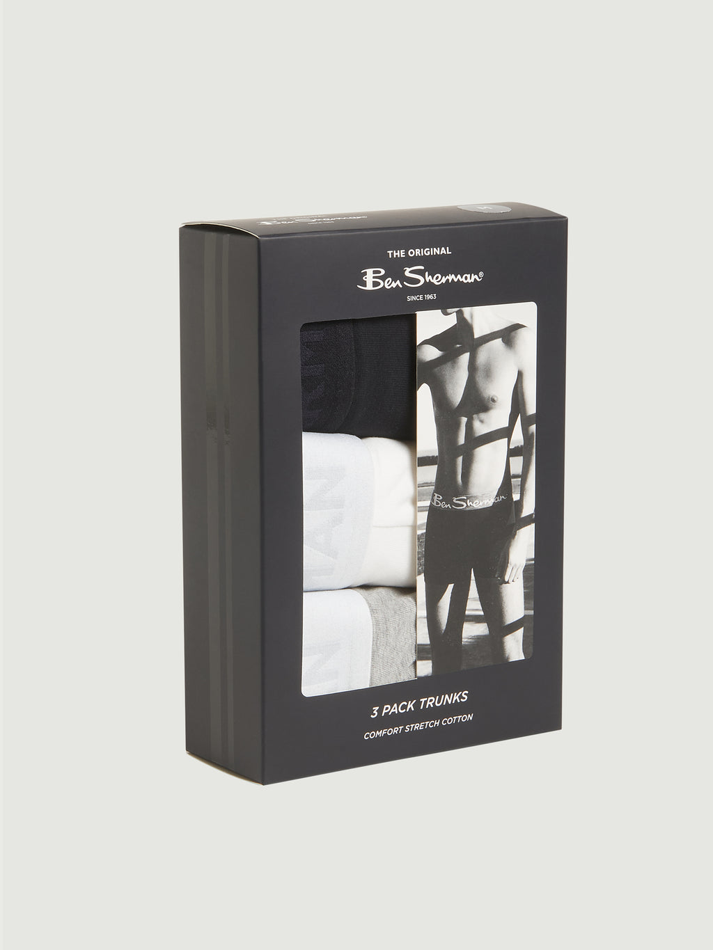 Ben Sherman 3 Pack Trunks - Jacquard - Multi