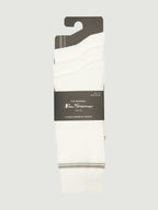Ben Sherman 3 Pack Socks -  White Stripes