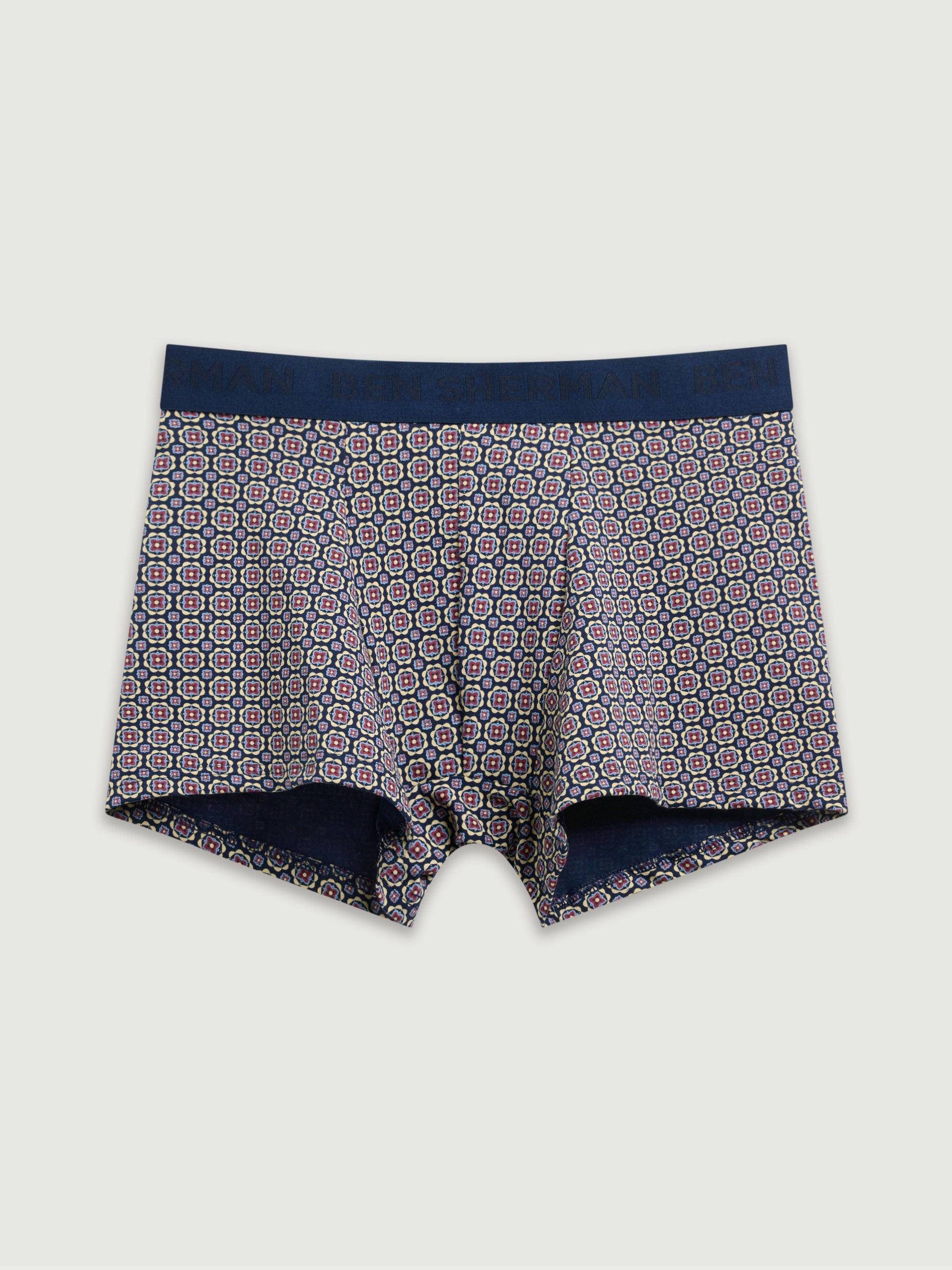 Ben Sherman 3 Pack Trunks - Geo - Multi
