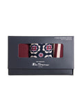 Ben Sherman 3 Box Socks - Burgundy Mix