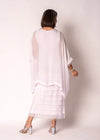 Netty Silk Dress in Modena Pink