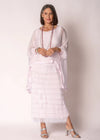 Netty Silk Dress in Modena Pink