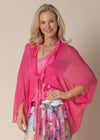 Samantha Silk Jacket in Raspberry Sorbet