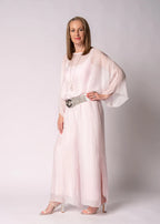 New Gia Silk Pant - Modena Pink