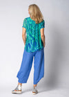 Addison Linen Pant in Positano Blue