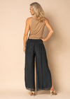 New Gia Silk Pant - Granite