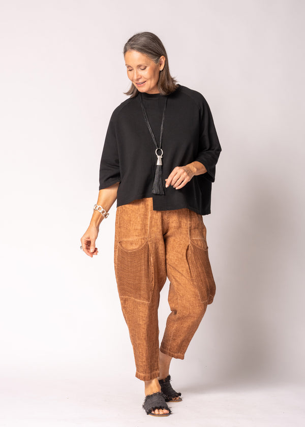 Lunaria Pants in Burnt Toffee